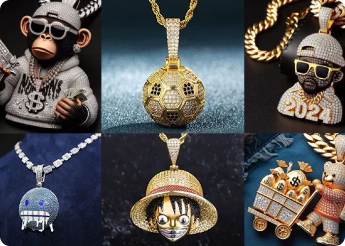 Custom Hip Hop Pendants