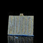 Mudd Masterpiece Pendant - Yellow Silver, 16 Carat Moissanite