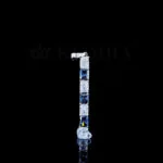 Moissanite Radiant Stacks Pendant - Silver, 14 Carat Total Weight