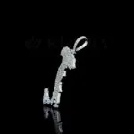 Map Silhouette Swagger Pendant - B F Ac Bd B C Ed Cf