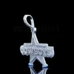 Star Studded Cowboy Pendant - Ae Dcd B Ad Cf F E