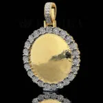 Royal Photo Circle Pendant - D A F De C A Cb Ae Db