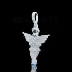 Angelic Divine Wings Pendant - Bf D Ba B A B Fb