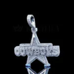 Star Studded Cowboy Pendant - Aba F Ec F E D