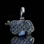 448 Hip Hop Icon Pendant Back