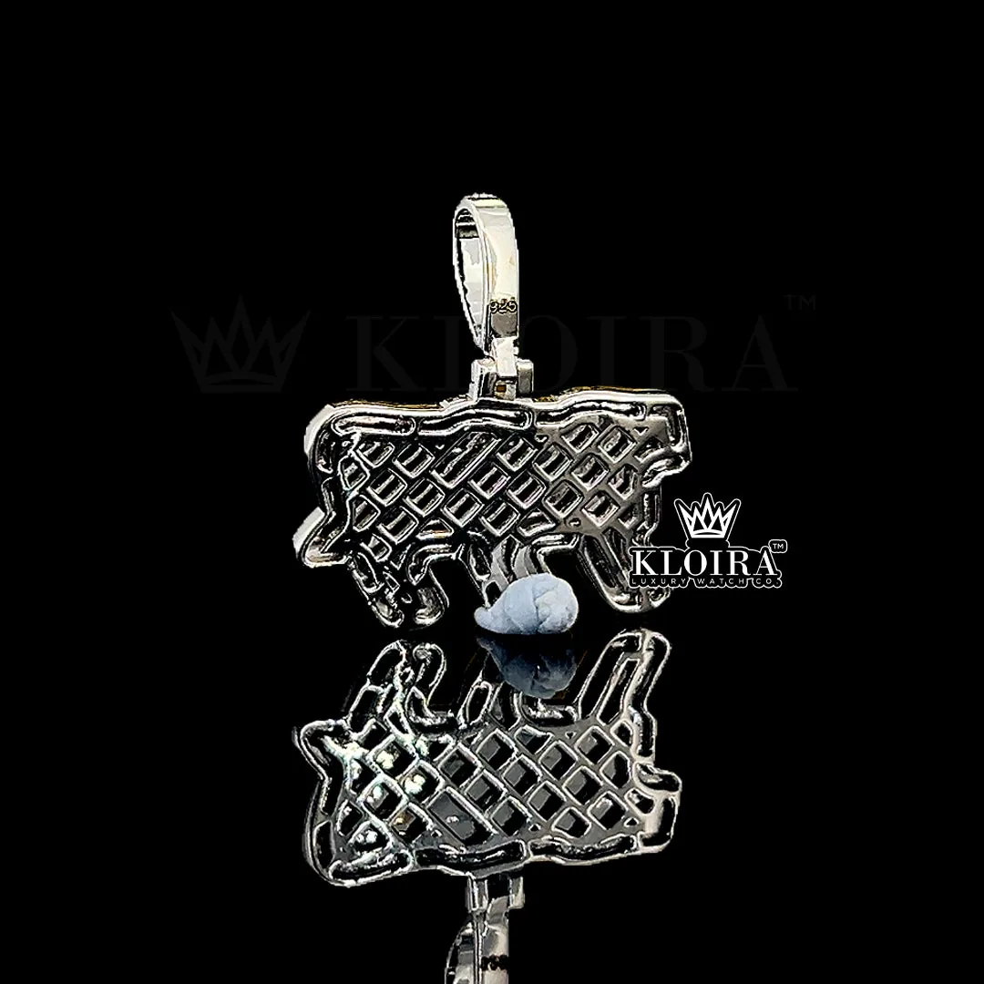 777 Dazzle Pendant Back