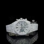 AP Royal Oak Fully Iced Out Moissanite Watch