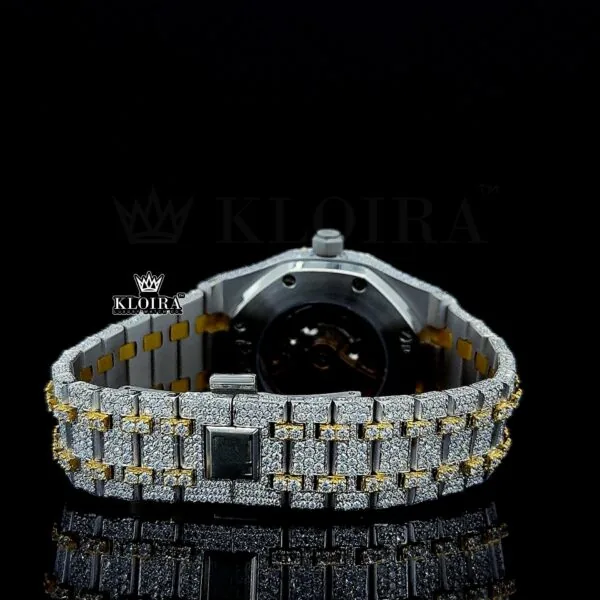 AP Moissanite Watch Caseback View
