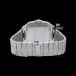 Best Cartior Moissanite Watch Caseback View