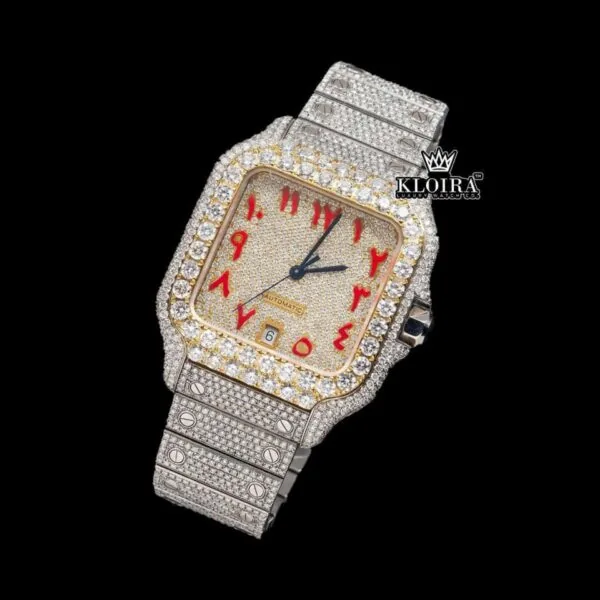 Best Cartior Moissanite Watch Full Front View