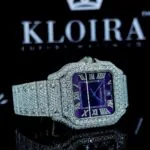Best Moissanite Cartior Watch Left Profile View