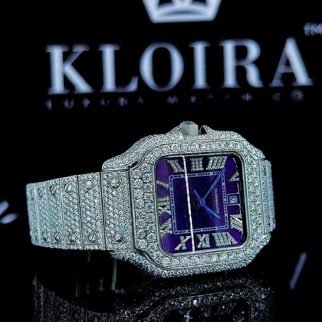 Best Moissanite Cartior Watch Left Profile View