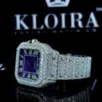Best Moissanite Cartior Watch Right Profile View