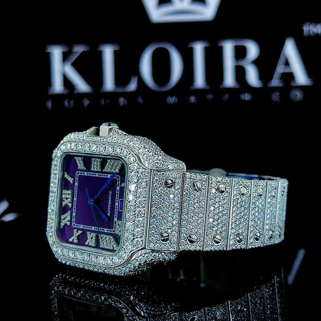 Best Moissanite Cartior Watch Right Strap View