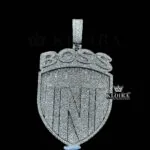 Boss Status Medallion Pendant Closeup Front