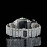 Cartior Moissanite Watch Caseback View