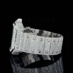 Cartior Moissanite Watch Left Side Bracelet View