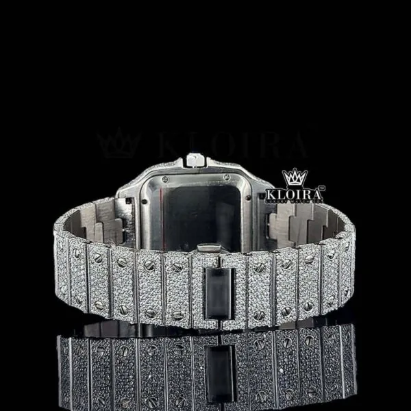 Cartior Moissanite Watch Strap View