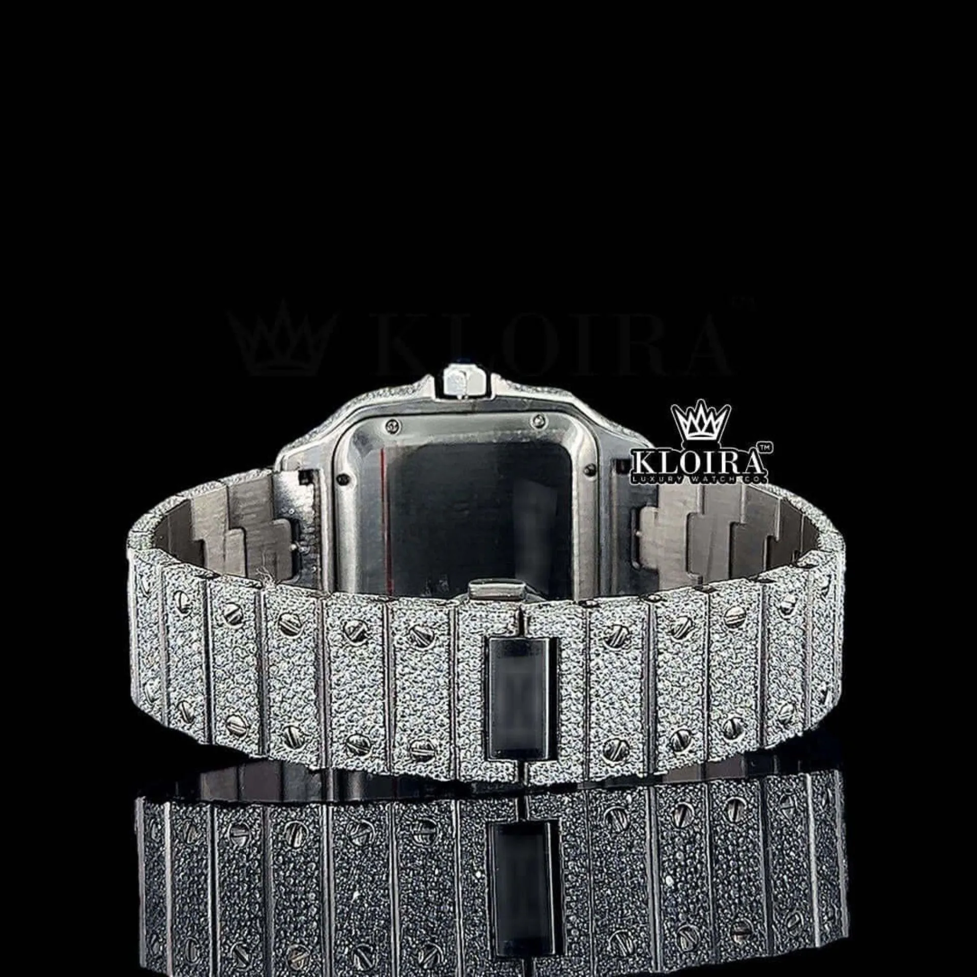 Cartior Moissanite Watch Strap View