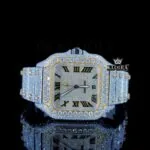 Cartior VVS Moissanite Watch - Luxury Automatic Timepiece