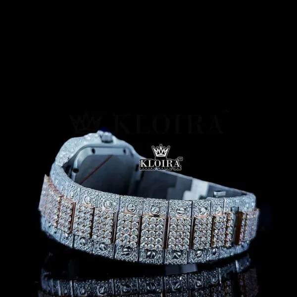 Cartior Watch Bust Down Moissanite Bracelet View