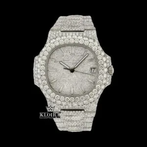 Patik Philippe Nautilus Moissanite Diamond Watch