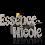 Essence of Nicole Pendant - Yellow Silver, 2400 Moissanite