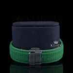 Green Dial Semi Iced Out Silicon Strap Lab Diamond Watch Strap View