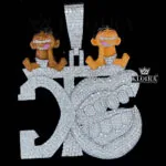 Hip Hop Laughter Emblem Closeup