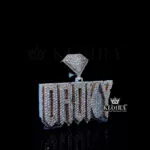 Luxe Statement Charm Droky Pendant Closeup Right
