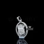 Majestic Laurel Pendant Closeup Left