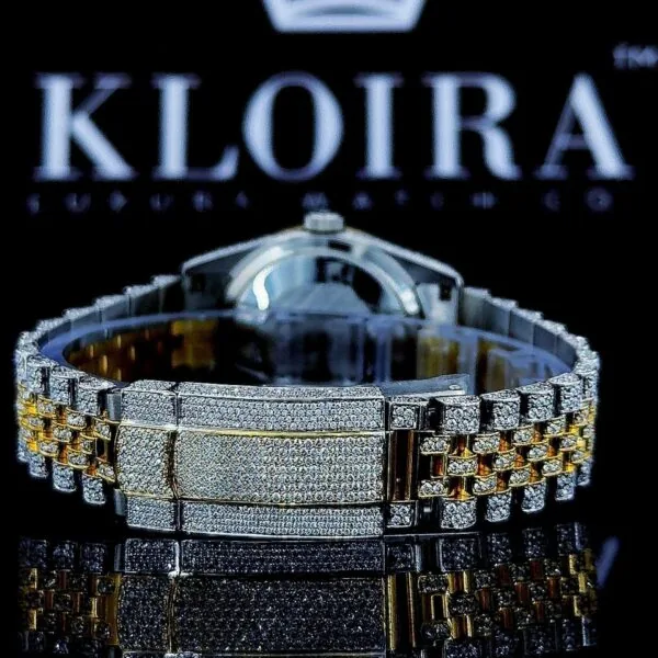 Mens Roles Moissanite Watch Bracelet View