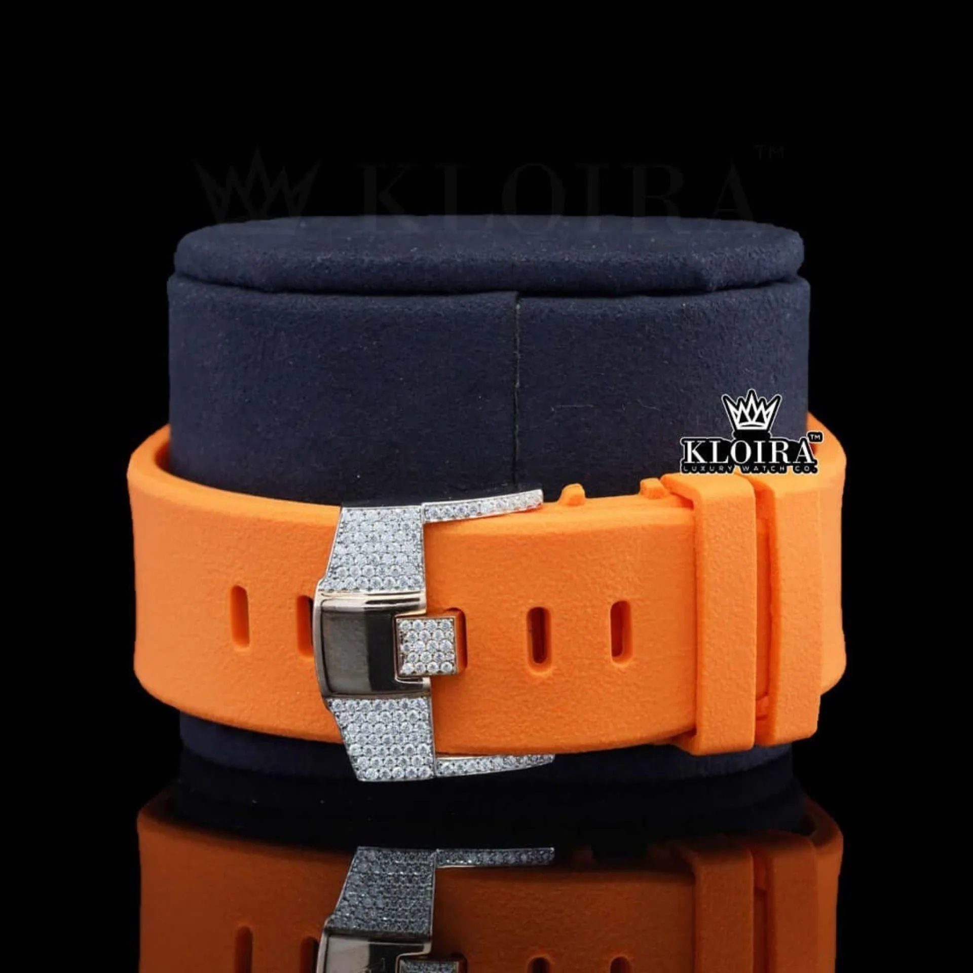 Moissanite AP Watch Arabic Strap View