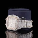 Moissanite Cartior Watch Left Profile View