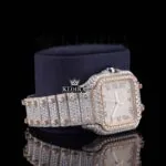 Moissanite Cartior Watch Right Profile View