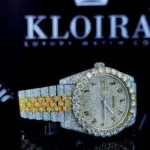 Moissanite Roles Style Watch Right Profile View