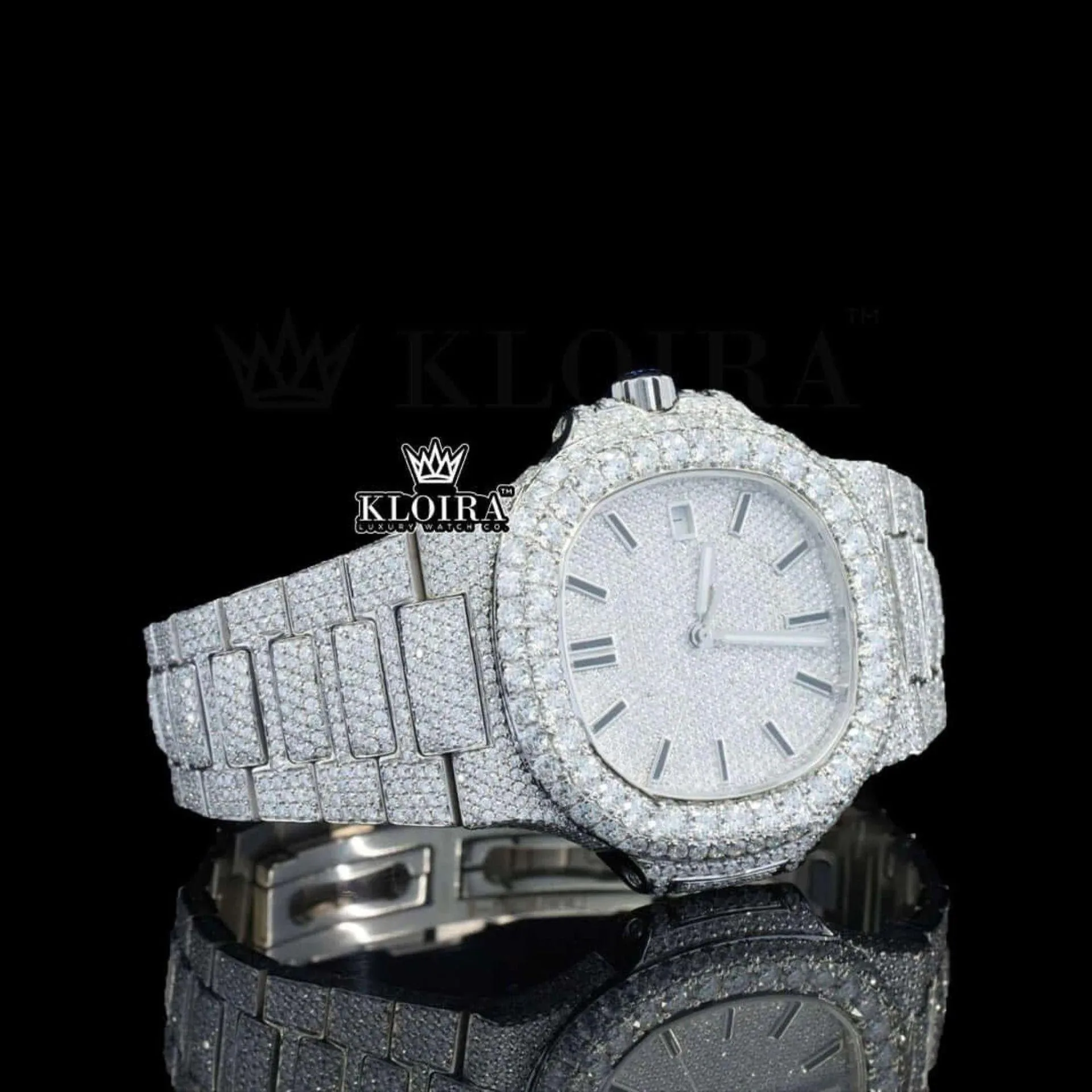 Patik Philippe Moissanite Watch Right Profile View