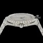 Patik Philippe VVS Moissanite Watch Crown Close View