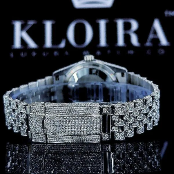 Roles Moissanite Watch Caseback View