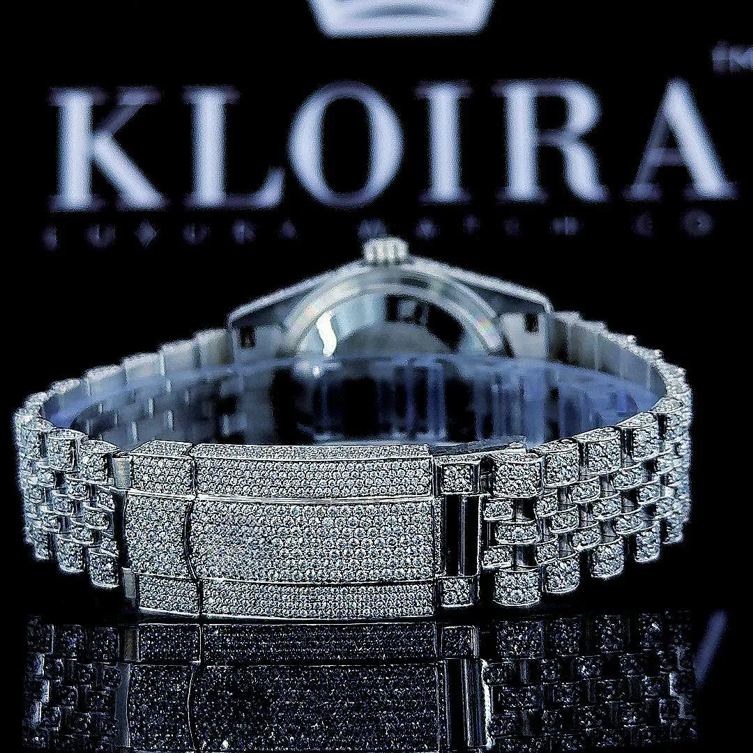 Roles Moissanite Watch Caseback View
