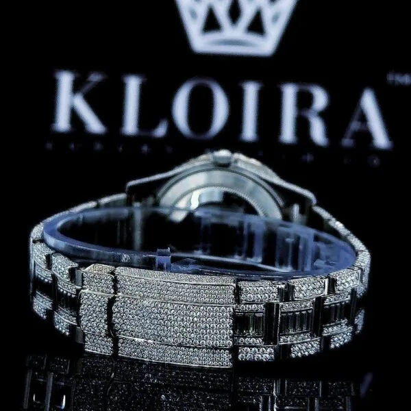 Roles VVS Moissanite Watch Bracelet View