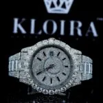 Roles VVS Moissanite Watch with Iced-Out Design