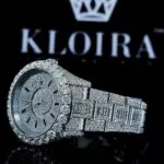 Roles VVS Moissanite Watch Left Profile View