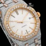 VVS Clarity Moissanite AP Watch Close Up Dial View