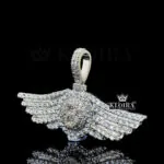 Wings of Triumph Pendant Closeup Left