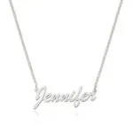 Custom Classic Name Pendant Necklace in 14K Gold