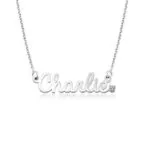Custom Exclusive Name Pendant - 14K Gold, Personalized Design