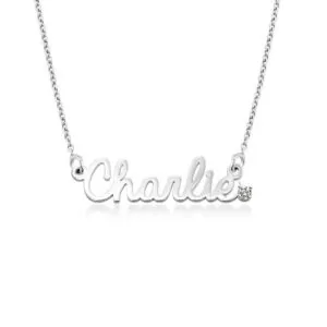 Custom Exclusive Name Pendant - 14K Gold, Personalized Design