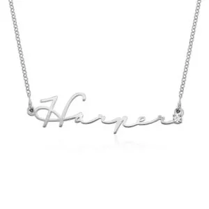 Custom Handcrafted Name Pendant - 14K Gold, Personalized Design