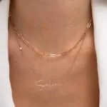 Custom Name Pendant Necklace in 14K Gold